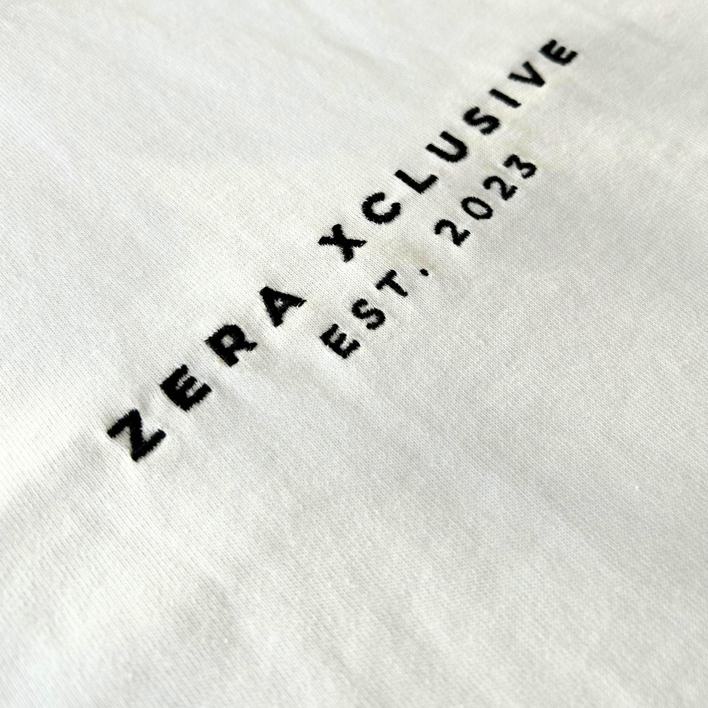 Classic Tee – Embroidered Arctic White