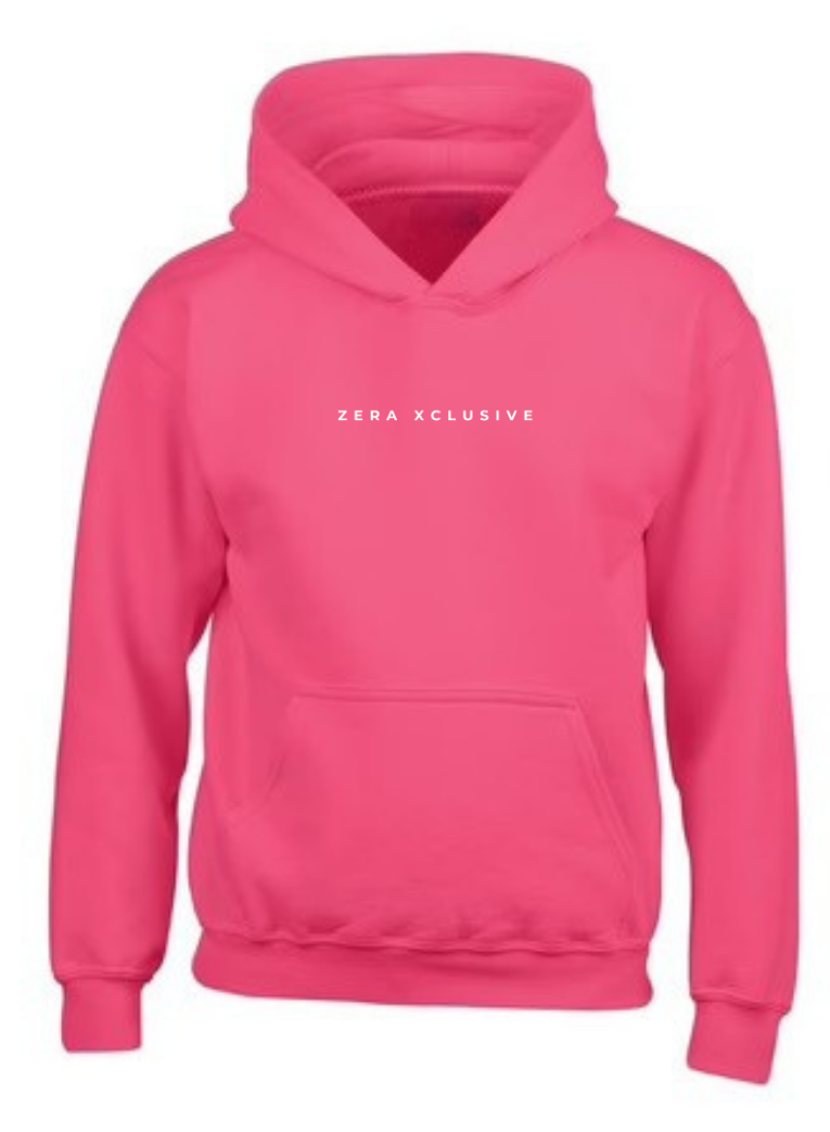 Kids Hoodie - Hot Pink